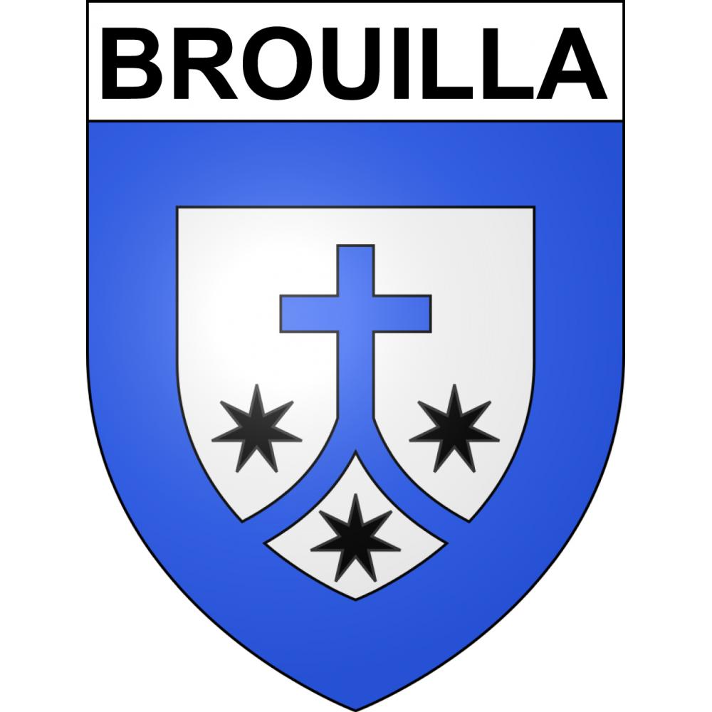 Baron 54 ville sticker blason écusson autocollant adhésif