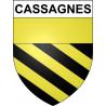 Adesivi stemma Cassagnes adesivo