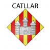 Catllar 66 ville sticker blason écusson autocollant adhésif