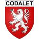 Codalet Sticker wappen, gelsenkirchen, augsburg, klebender aufkleber