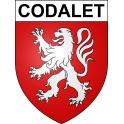 Codalet 66 ville sticker blason écusson autocollant adhésif