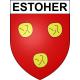 Stickers coat of arms Estoher adhesive sticker