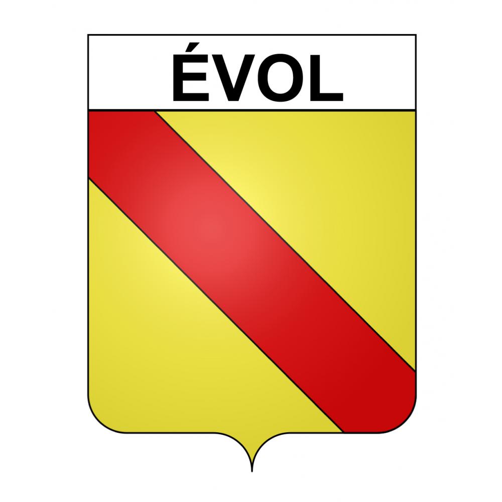 Adesivi stemma Évol adesivo