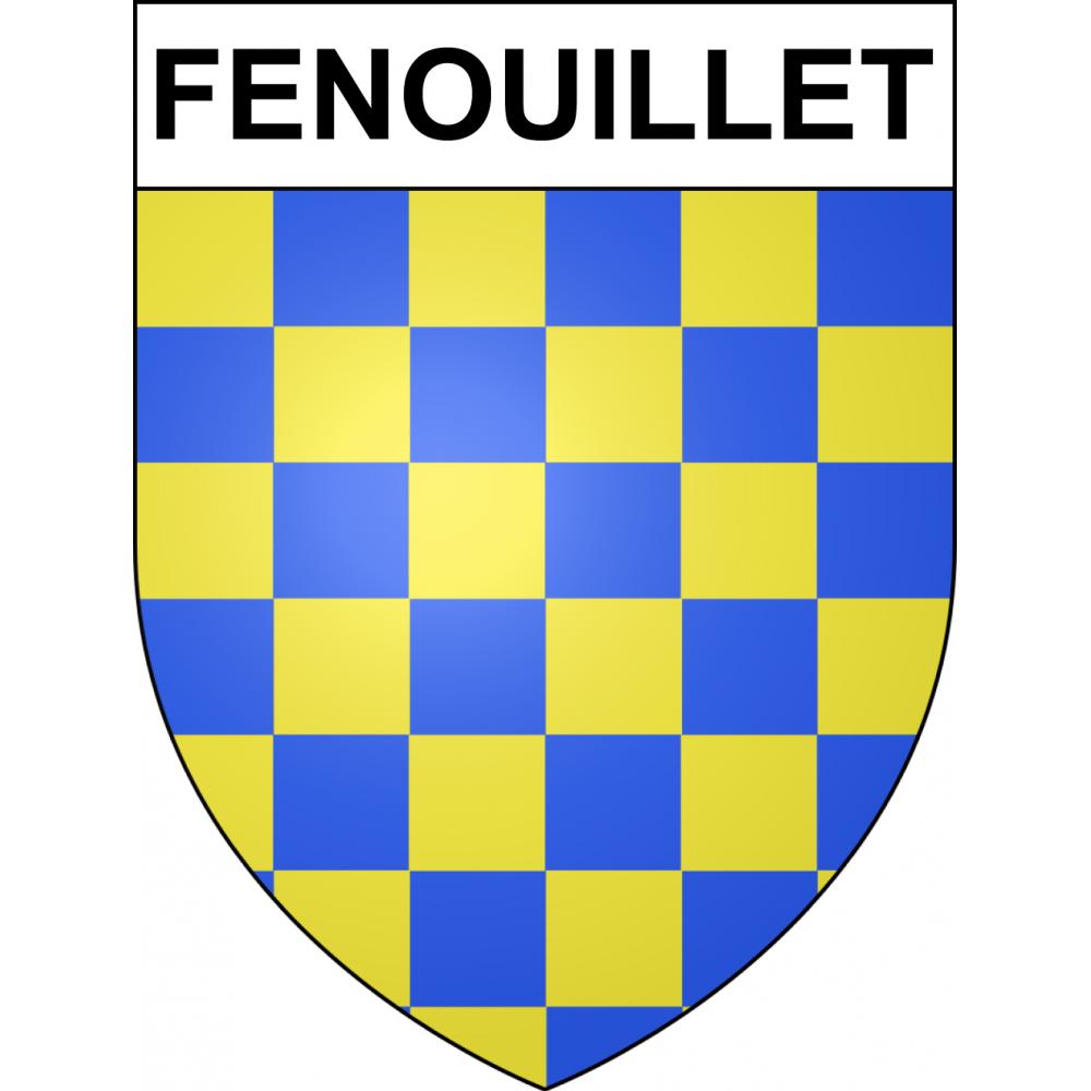 Fenouillet 66 ville sticker blason écusson autocollant adhésif