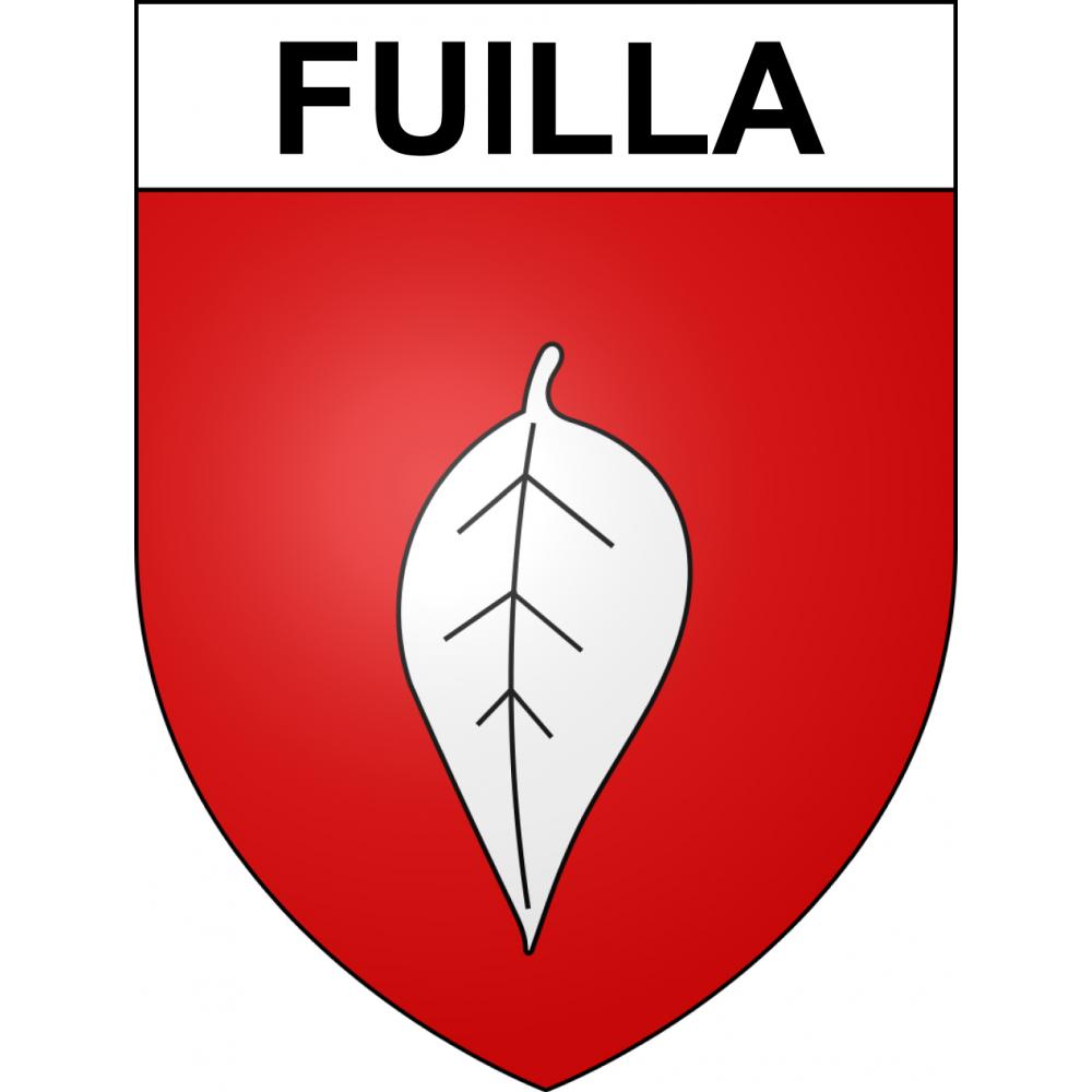 Fuilla 66 ville sticker blason écusson autocollant adhésif