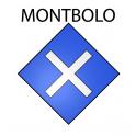 Montbolo 66 ville sticker blason écusson autocollant adhésif