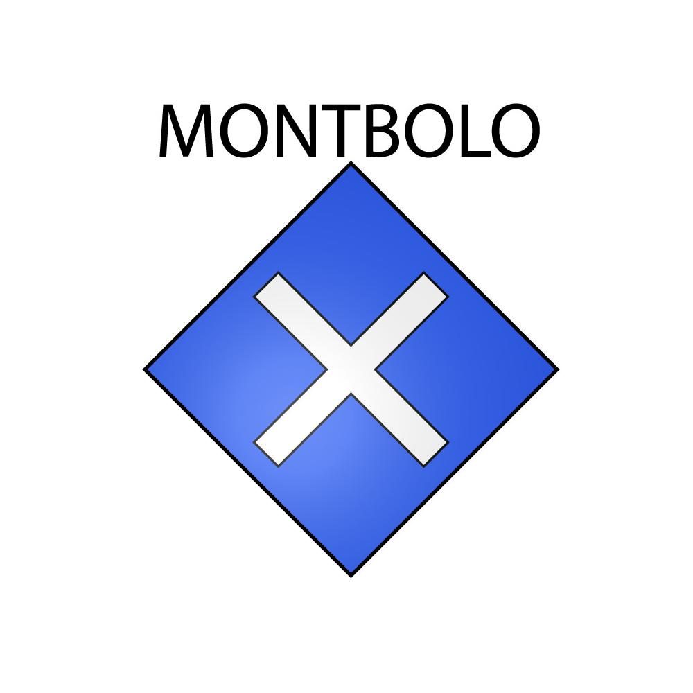 Adesivi stemma Montbolo adesivo