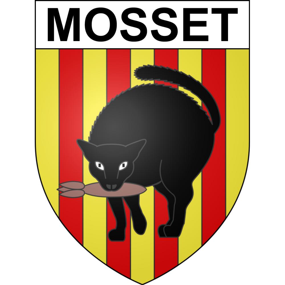 Adesivi stemma Mosset adesivo