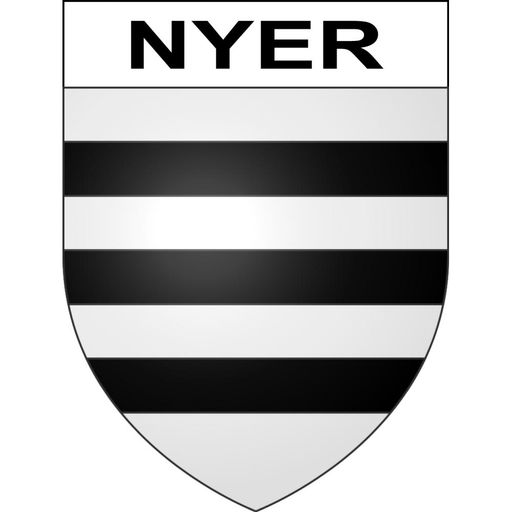 Adesivi stemma Nyer adesivo