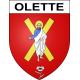 Olette Sticker wappen, gelsenkirchen, augsburg, klebender aufkleber