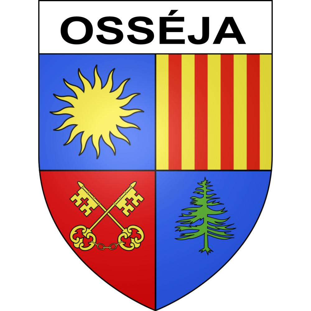 Osséja Sticker wappen, gelsenkirchen, augsburg, klebender aufkleber