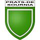 Pegatinas escudo de armas de Prats-de-Sournia adhesivo de la etiqueta engomada