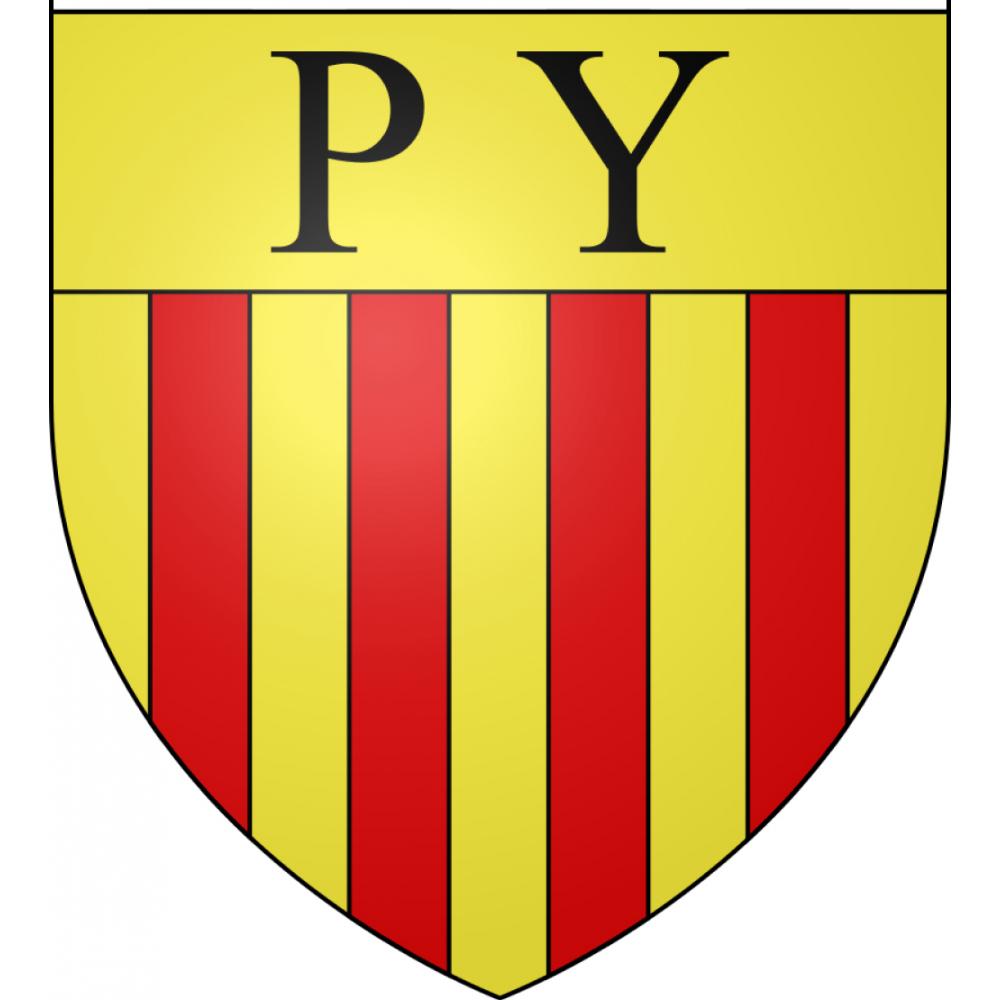 Baron 54 ville sticker blason écusson autocollant adhésif