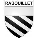 Rabouillet 66 ville sticker blason écusson autocollant adhésif