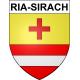 Pegatinas escudo de armas de Ria-Sirach adhesivo de la etiqueta engomada