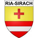 Ria-Sirach 66 ville sticker blason écusson autocollant adhésif