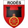 Adesivi stemma Rodès adesivo