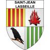 Adesivi stemma Saint-Jean-Lasseille adesivo