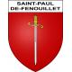 Saint-Paul-de-Fenouillet 66 ville sticker blason écusson autocollant adhésif