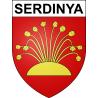 Serdinya Sticker wappen, gelsenkirchen, augsburg, klebender aufkleber