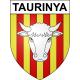 Taurinya 66 ville sticker blason écusson autocollant adhésif