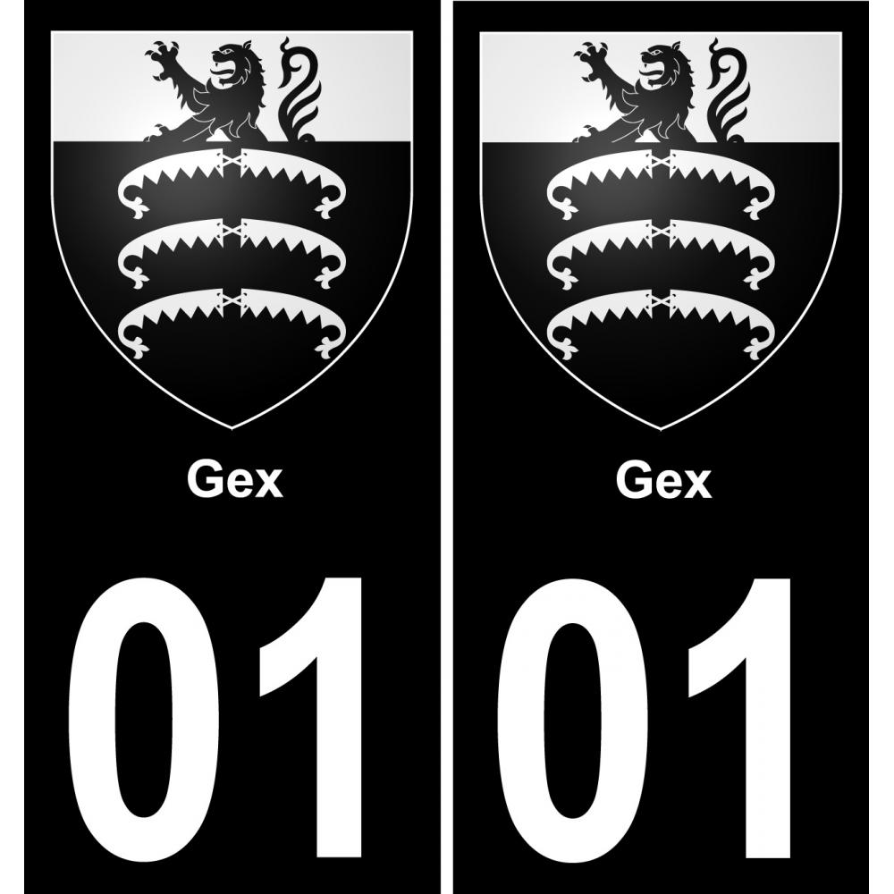 64 Pau autocollant sticker plaque immatriculation auto ville