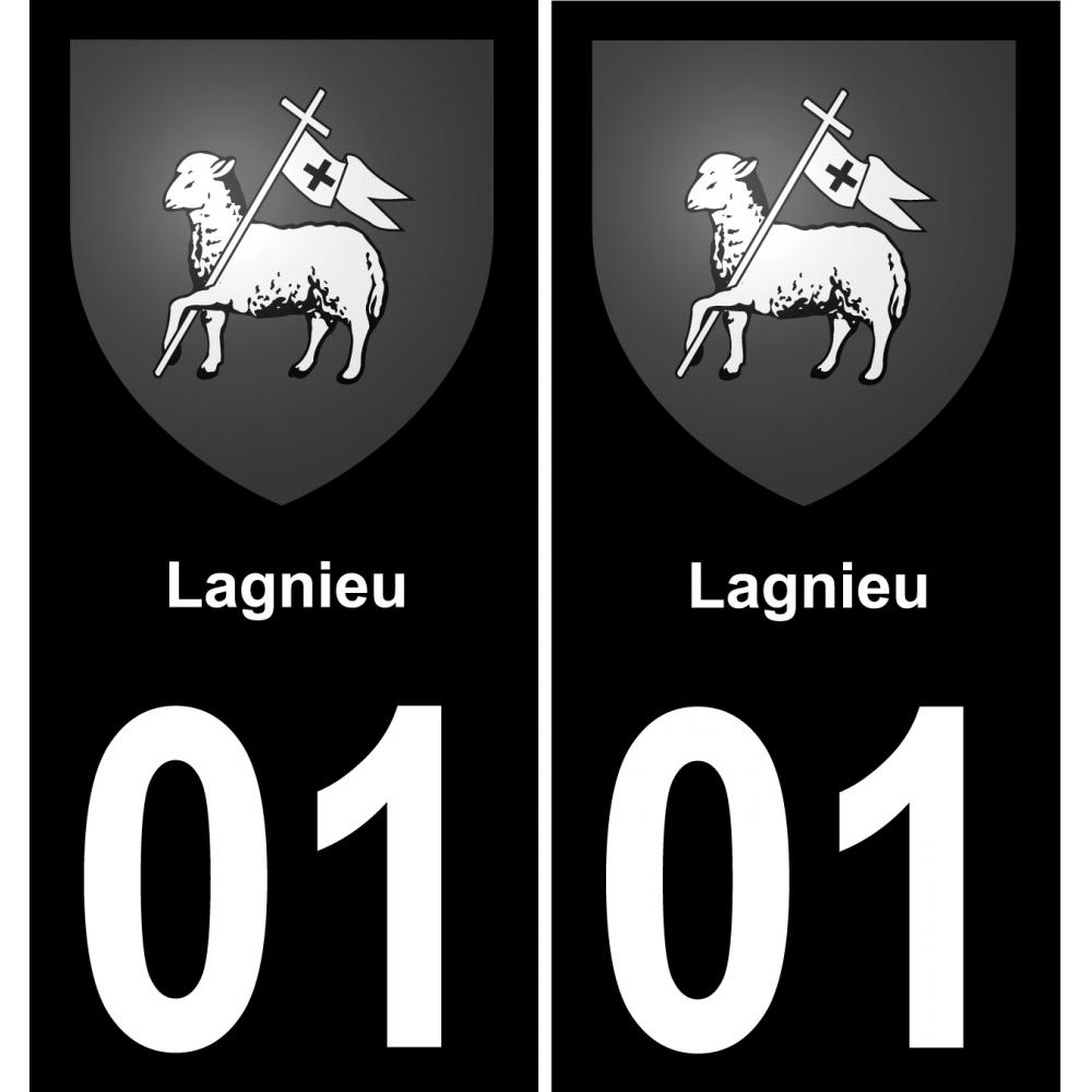 64 Pau autocollant sticker plaque immatriculation auto ville