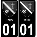 01 Thoiry adesivo piastra di registrazione city
