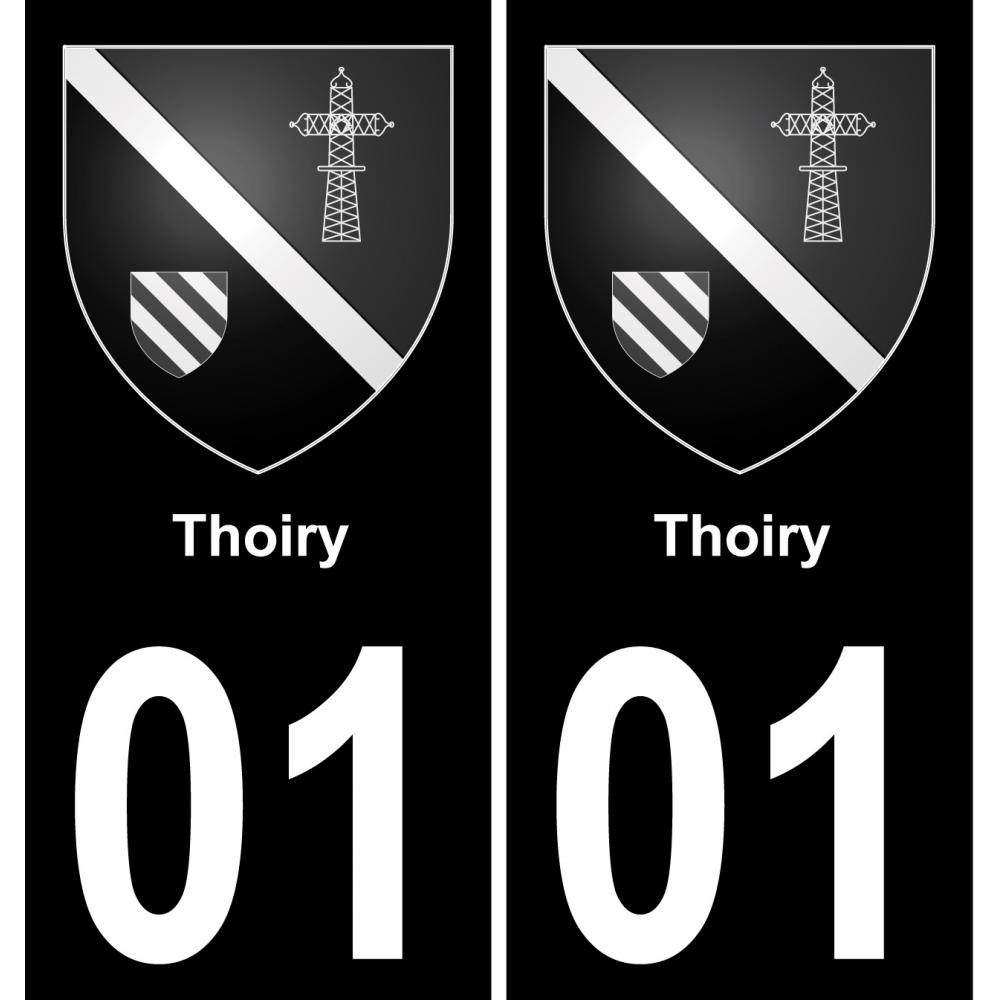 01 Thoiry-aufkleber plakette ez stadt