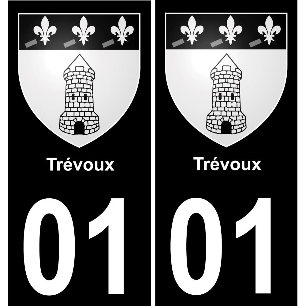 01 Trévoux adesivo piastra di registrazione city