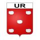 Baron 54 ville sticker blason écusson autocollant adhésif