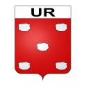 Baron 54 ville sticker blason écusson autocollant adhésif