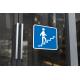 Indication monter les escaliers information autocollant sticker logo678