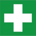 Indication pharmacie information croix de pharmacie santé autocollant sticker logo973