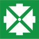 Indication point de rassemblement information alarme zone sécurité évacuation autocollant sticker logo49