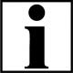 Information i logo indication renseignement autocollant sticker logo68