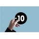 Interdiction moins de 10 ans indication contenu sensible autocollant sticker logo453