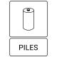 Recyclage pile tri sélectif logo information indication environnement autocollant sticker logo79
