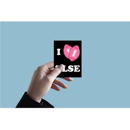I love TLS Toulouse rugby ballon autocollant sticker logo895