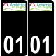 01 Ambérieu-en-Bugey-logo aufkleber plakette ez stadt