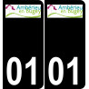 01 Ambérieu-en-Bugey-logo aufkleber plakette ez stadt