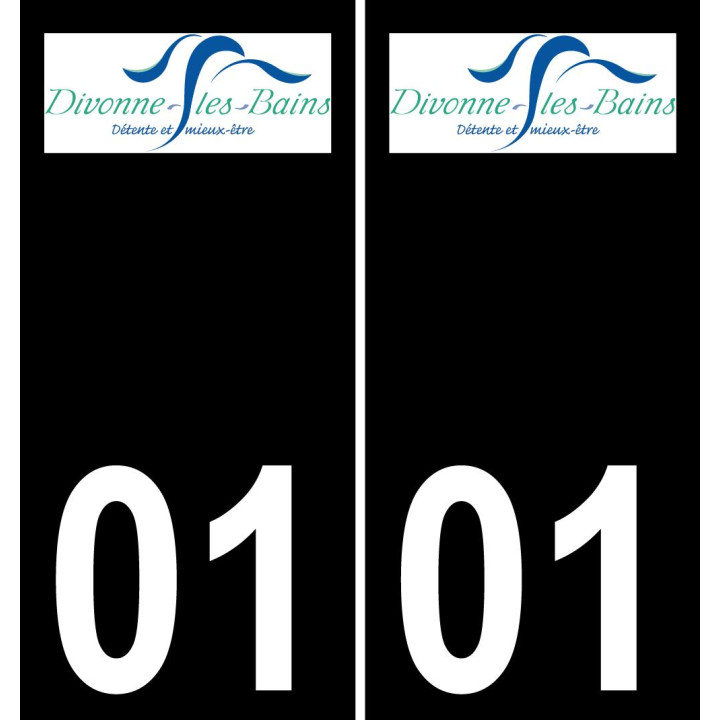 01 Divonne-les-Bains-logo aufkleber plakette ez stadt