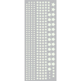 Luminescent étoile phosphorescentes x298 étoiles lumineuse 3 tailles nuit décoration autocollant sticker logo298