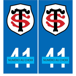 64 Pau sticker plate registration city