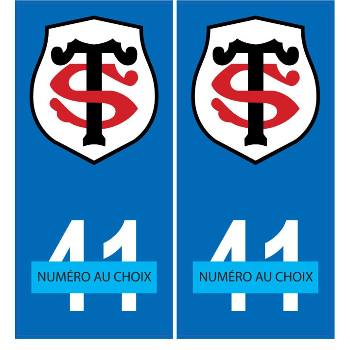64 Pau sticker plate registration city