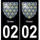 02 Guise sticker plate registration city