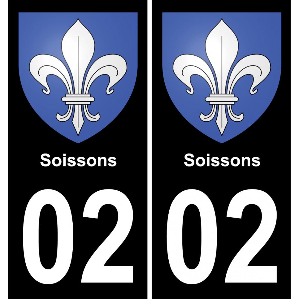 64 Pau autocollant sticker plaque immatriculation auto ville