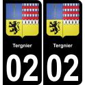 02 Tergnier sticker plate registration city