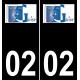 02 Guise-logo aufkleber plakette ez stadt