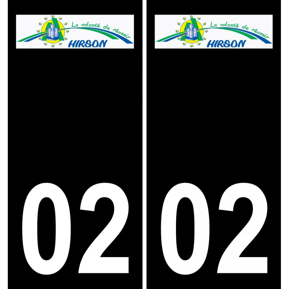 64 Pau logo autocollant plaque immatriculation auto ville sticker